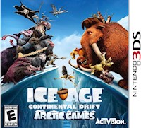 Ice of Age Continental Drift Artic Games Nintendo 3Ds